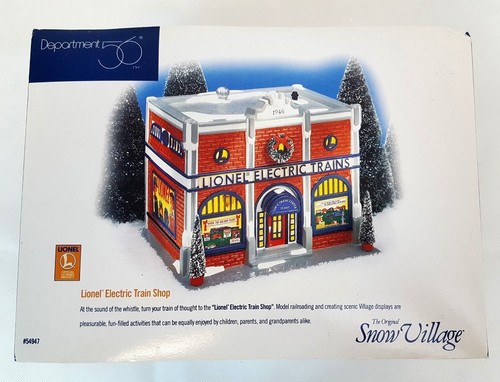 Dept snow village lionel - 56,