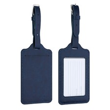 2x Étiquette tag bagage valise sac de voyage avec carte nom adresse téléphone