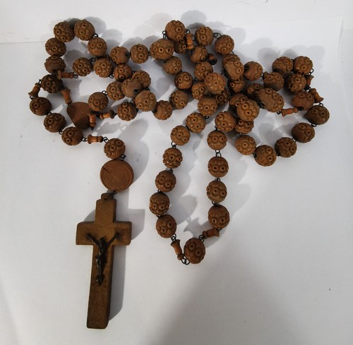 Ancien grand chapelet rosaire - grand,