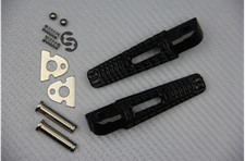 Paire Repose Pieds Passager / Arrière Noir SUZUKI BANDIT 650 GSF 2011-2016