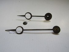 x1..paire d aiguilles pour  d horloge comtoise  carillon pendule  œil de bœuf