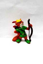 Jouet figurine VINTAGE robin des bois disney Dessin animé PVC style schleich