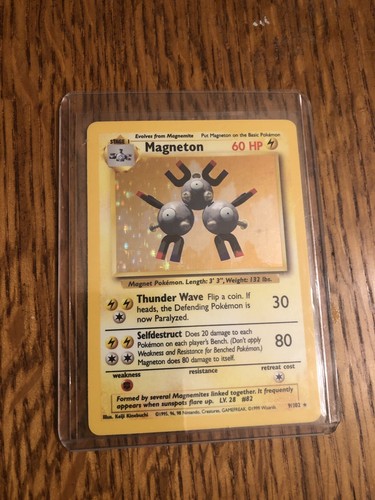 Magneton 102 holo rare - magneton,