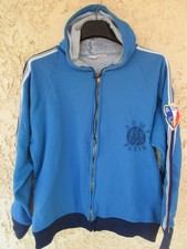 Veste à capuche ASMF PARIS vintage bleu années 80 sport jacket 3 M