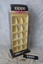 #Vitrine / Vintage# Ancien présentoir pouvant contenir 15 briquets Zippo