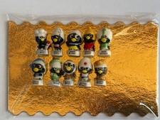 Série complète de 10 fèves