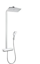 Hansgrohe Raindance Select E360 1 jet Showerpipe, avec thermostat, 27112400,