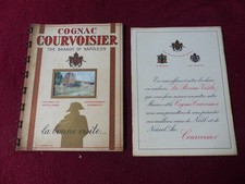 livret catalogue :  COGNAC COURVOISIER Brandy Napoléon  / la bonne visite ...
