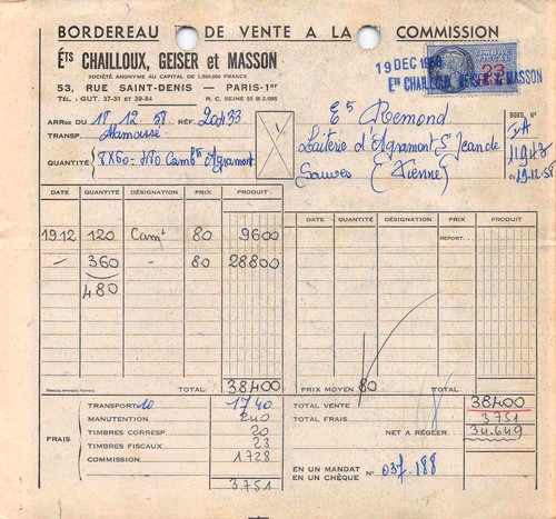 1958 ets chailloux geiser - chailloux,
