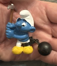 schtroumpf bagnard prisonnier