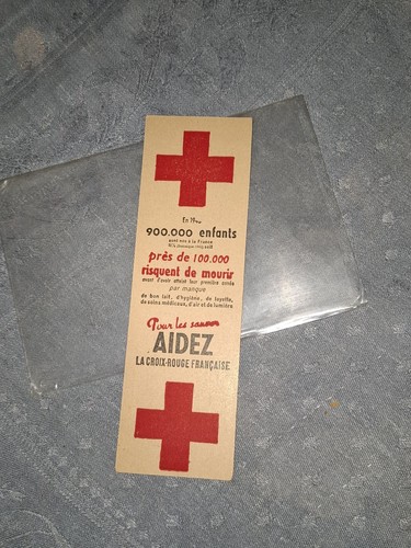 Ancien marque page croix - ancien,