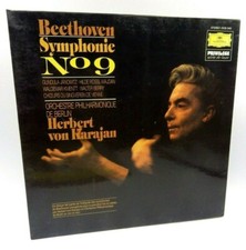 lot DISQUE VINYLE 33T : 33 tours beethoven-symphonie n°9-karajan