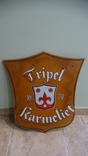 PLV TOLE PLAQUE BIERE