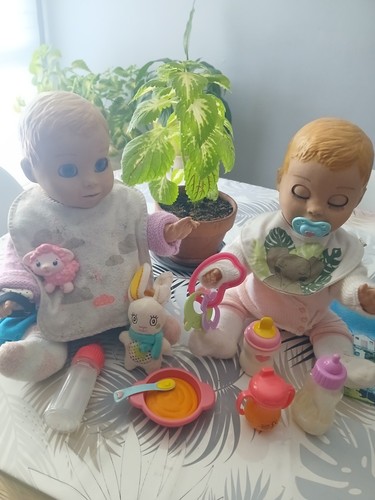 Lot poupons bébé - poupons,