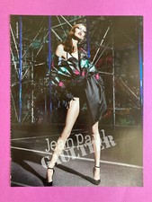 Publicité Jean Paul Gaultier 2012 mode advertising Karlie Kloss automne hiver