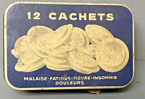 Boite métal vintage - boite,