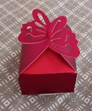 Lots de 40 boîtes cadeaux à bijoux boîtes en carton rouge à monter