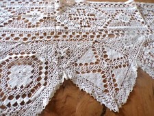 Linge ancien bas rideau - linge, de