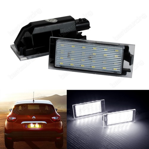 Feux led blanc plaque - feux,