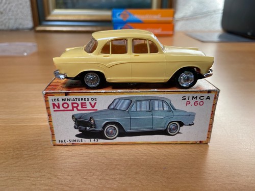 Norev plastique ancienne - norev, simca