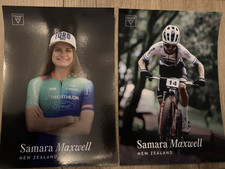 CYCLISME Cycling 2 cartes wielerkaart Samara MAXWELL  (MTB Decathlon Ford)