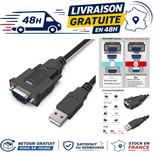 Benfei adaptateur usb vers - adaptateur,