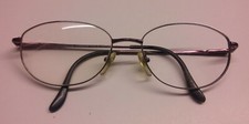 Monture lunettes vintage LUXOTTICA Titane Titanium   glasses occhiali  
