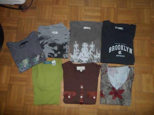 Lot hauts tee - 7, tee-shirt