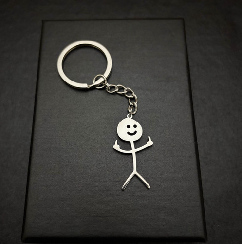 Porte clé original métal - en,