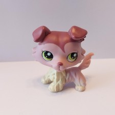 figurine PETSHOP  original  chien colley  1723  pet shop LPS ( 2 )