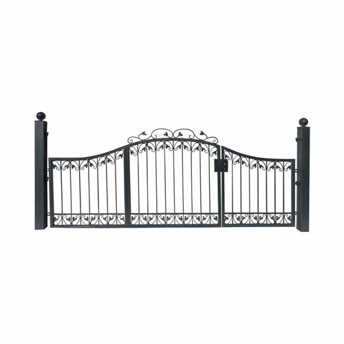 Porte jardin portail fer - jardin,