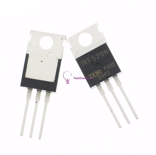 5pcs new irf520 irf520n - 5pcs, power