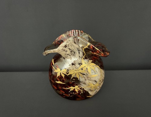 Vase verre soufflé art - vase,