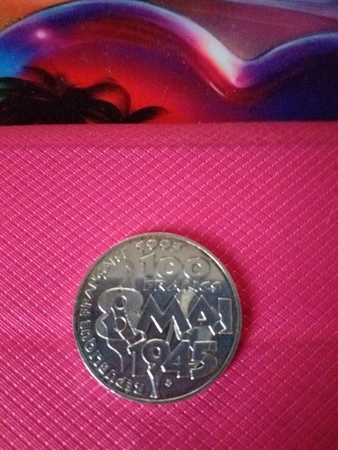 Pièce 100 francs argent8 - pièce,