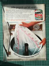 tf595 belle PUBLICITE ANCIENNE 1950 photo machine à laver lessive OMO