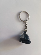 Porte-clés métal Clochette Casque POLICE Londres Keychain Vintage 80'