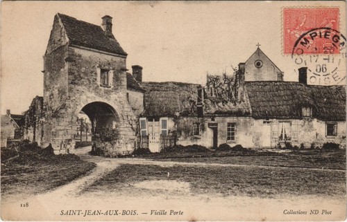 Cpa jean aux - st-jean,