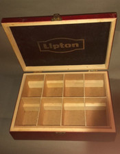 Ancienne Rangement Boite A The