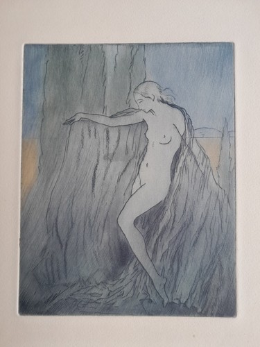 Gravure eau forte originale - gravure, eau-forte