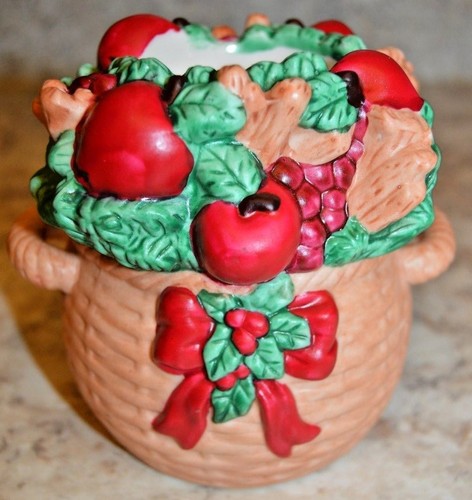 Partylite balsam pine basket - pine,