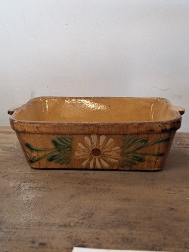 Plat ancien terre cuite - ancien,