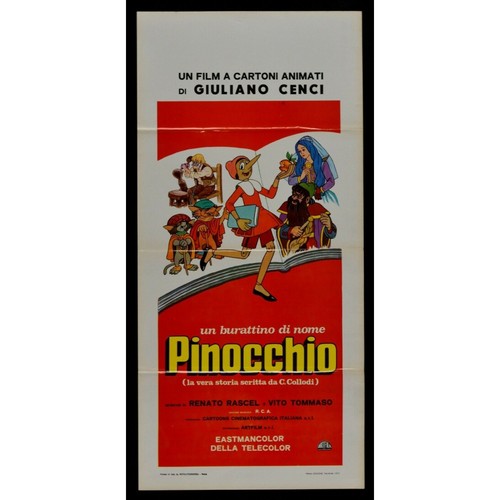 Affiche pinocchio cenci - pinocchio, rascel
