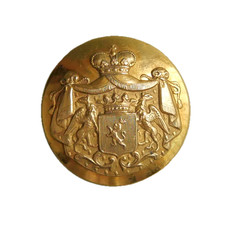 Bouton de livrée - À identifier  - Chabannes ? - 30 mm - Livery Button