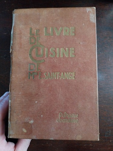 Livre cuisine ancien - livre, 1927