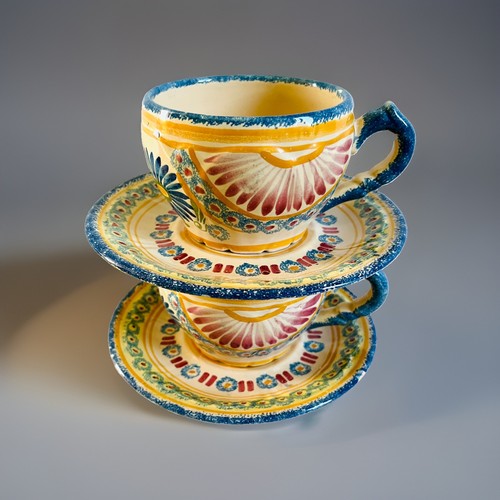 Deux grandes tasses - , anciennes