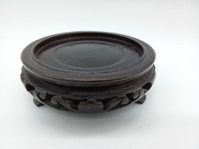SOCLE EN BOIS POUR VASE EN