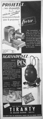 Publicité presse 1954 - de,