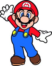 stickers mural SUPER MARIO