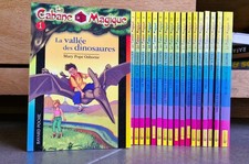 Lot 19 Livres LA CABANE MAGIQUE tomes   Mary Pope Osborne PROCHE NEUF