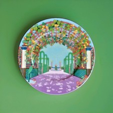 assiette en porcelaine